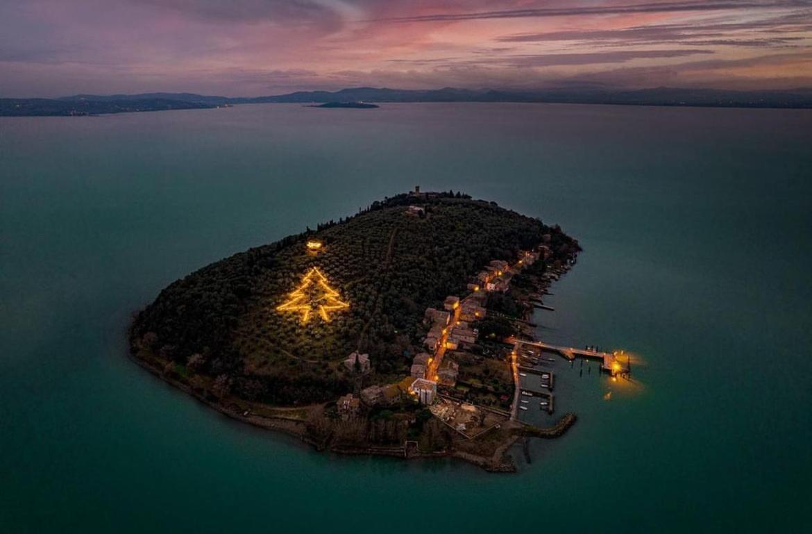 Ferienwohnung Antico Olivo Tuoro sul Trasimeno Exterior foto